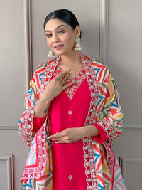 Gajari Embroidered Kurta Pant