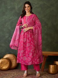 Rani Bandhani Printed Suit Sets