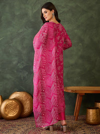 Rani Bandhani Printed Suit Sets