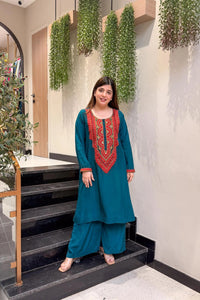 Rama Embroidered Co-Ord Set